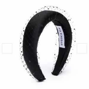 Eugenia Kim Elegant Black Veil Headband